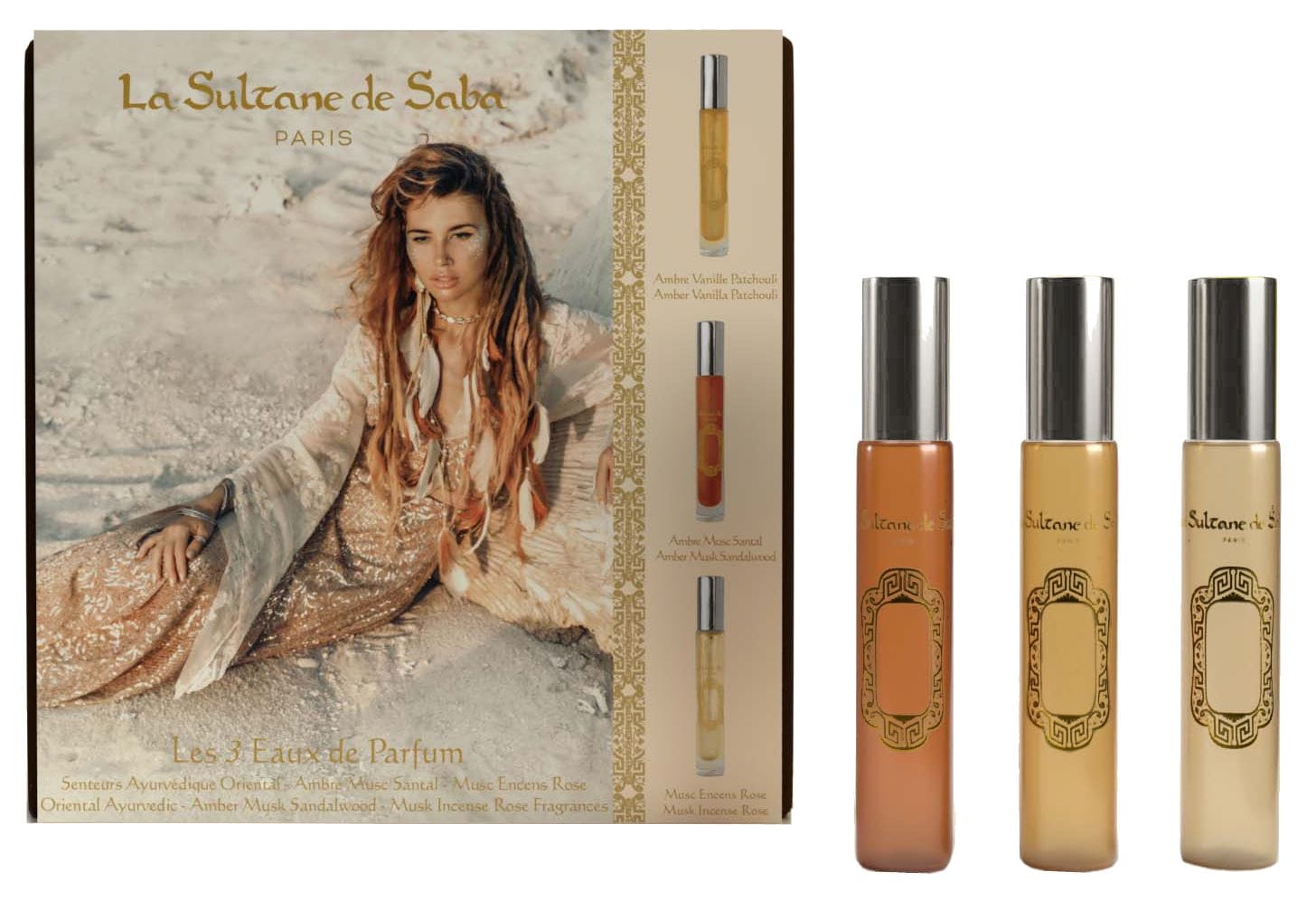 Les 3 Eaux de Parfum — LA SULTANE DE SABA
