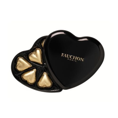 Boîte Cœur Noire — FAUCHON