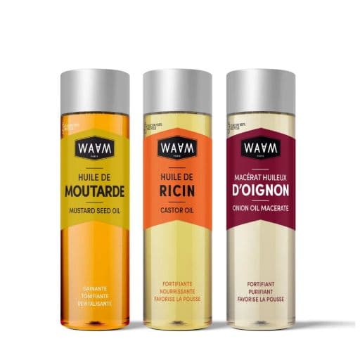 Trio Huiles Pousse de Cheveux